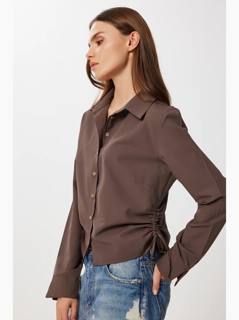 Camisa feminina istanbul Toupe - Kiabi