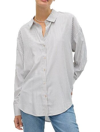 Chemise Mauve Vero Moda Nora para Mulher