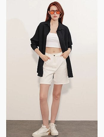 Camisa feminina viscose nylon bdart