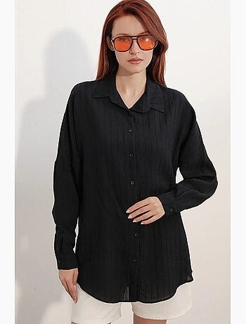 Camisa feminina viscose nylon bdart