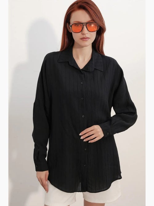 Camisa feminina viscose nylon bdart - Kiabi Camisa feminina viscose nylon bdart - Kiabi
