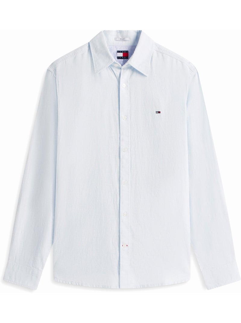Camisa Fino cónico - Tommy Hilfiger Azul claro - Kiabi