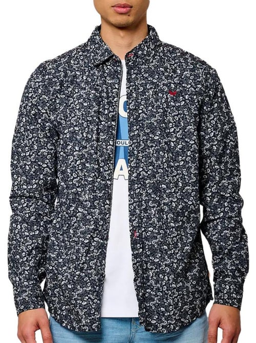 Camisa Floral Masculina Kaporal BRADYE25 - Kiabi Camisa Floral Masculina Kaporal BRADYE25 - Kiabi