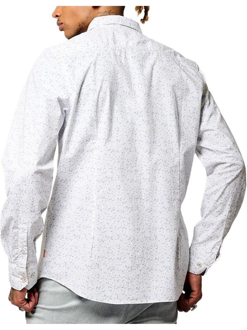 Camisa Florida Branca para Homem Kaporal BEVY Branco - Kiabi