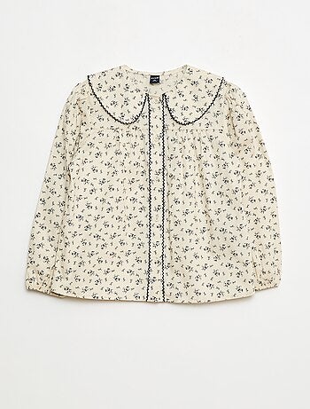 Camisa florida fantasia