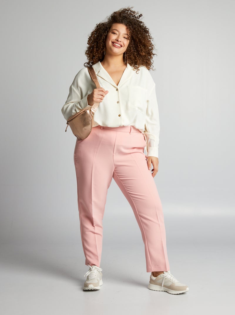 Camisa fluida Branco - Kiabi