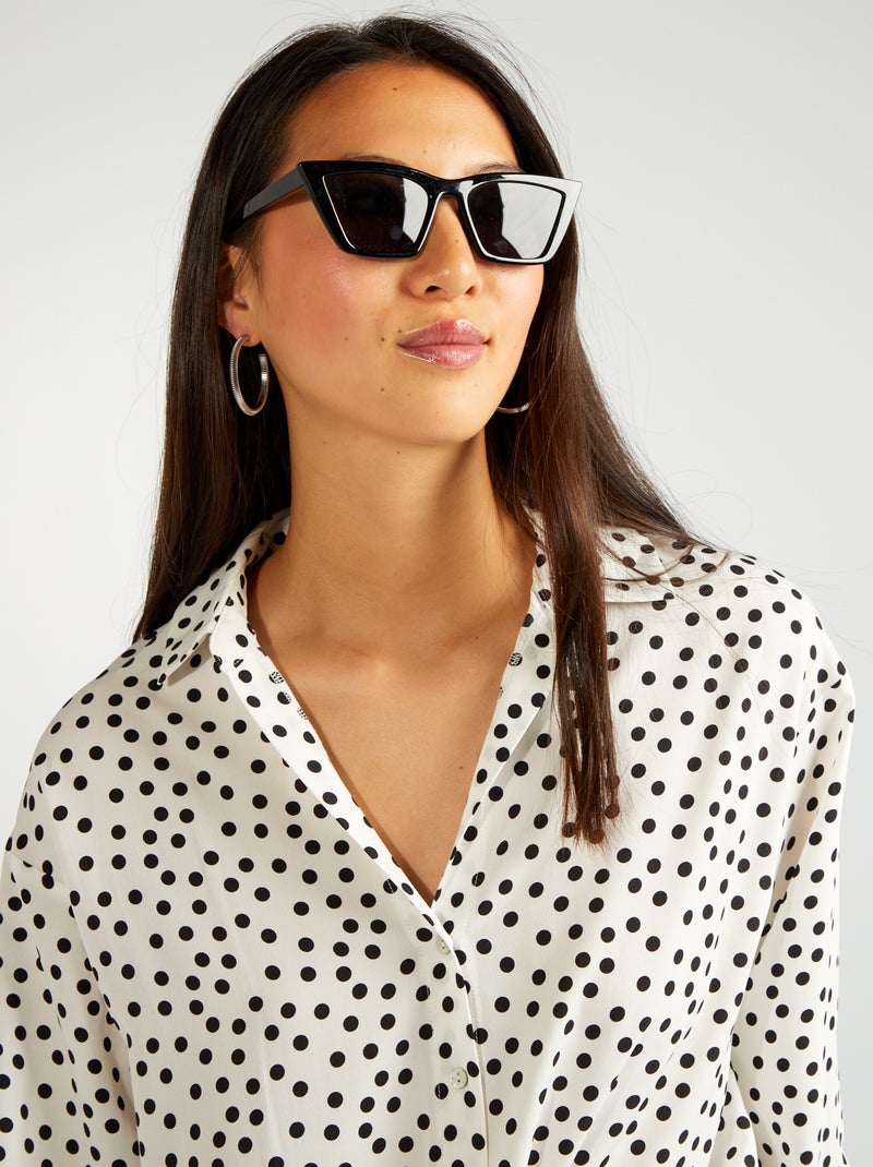 Camisa fluida BRANCO - Kiabi