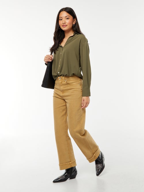 Camisa fluida - Kiabi