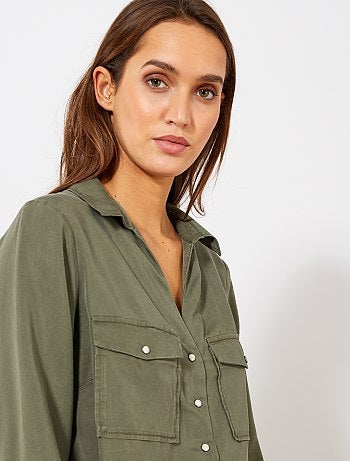 Camisa fluida - Kiabi