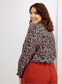 Camisa fluida com 1 bolso - Kiabi