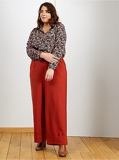 Camisa fluida com 1 bolso - Kiabi