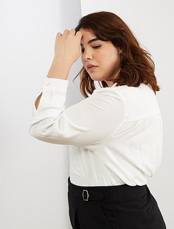 Camisa fluida com 1 bolso - Kiabi