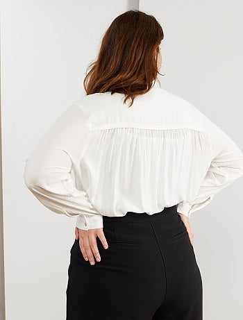 Camisa fluida com 1 bolso - Kiabi