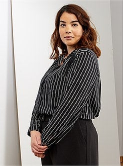 Camisa fluida com 1 bolso - Kiabi