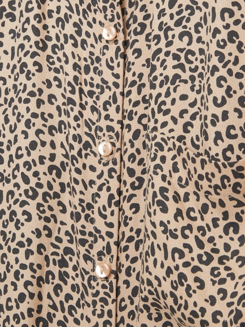 Camisa fluida com motivo - So Easy - Kiabi