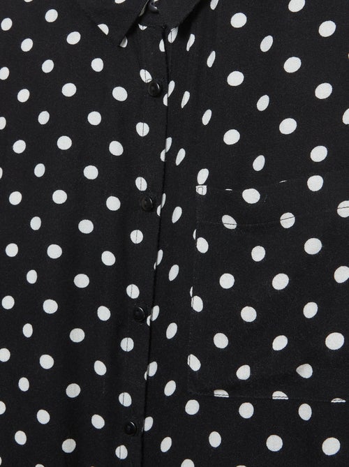 Camisa fluida com motivo - So Easy - Kiabi