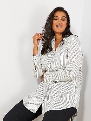 Camisa fluida estampada - Kiabi