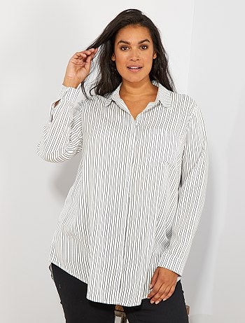 Camisa fluida estampada - Kiabi