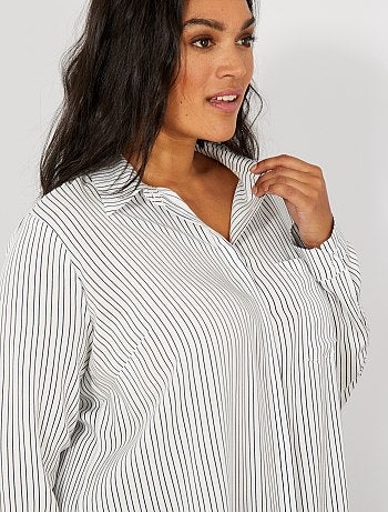 Camisa fluida estampada - Kiabi