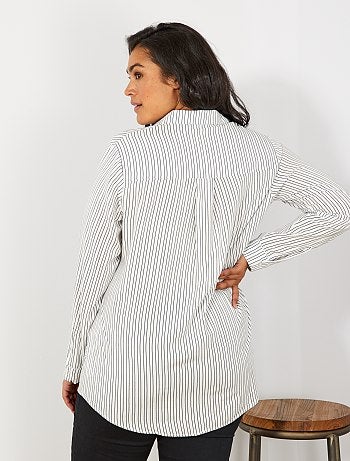 Camisa fluida estampada - Kiabi