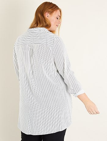 Camisa fluida estampada - Kiabi