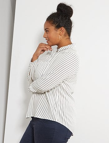 Camisa fluida estampada - Kiabi