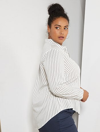 Camisa fluida estampada - Kiabi