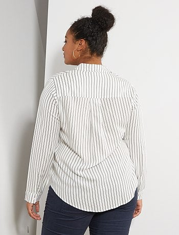 Camisa fluida estampada - Kiabi