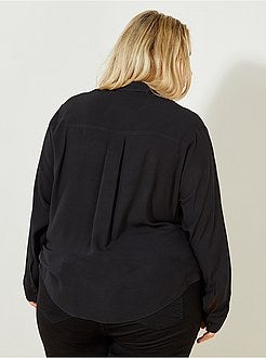 Camisa fluida estampada - Kiabi