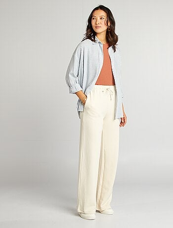 Camisa fluida oversize