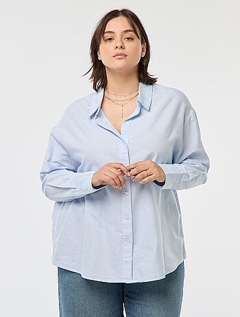 Camisa fluida oxford