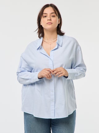 Camisa fluida oxford