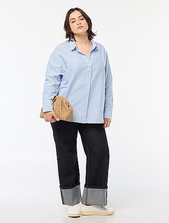 Camisa fluida oxford