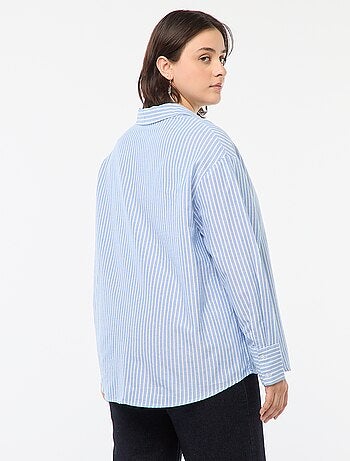 Camisa fluida oxford