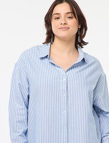 Camisa fluida oxford