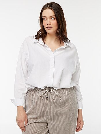 Camisa fluida oxford