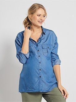 Camisa fluida pré-mamã - Kiabi