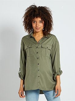 Camisa fluida pré-mamã - Kiabi