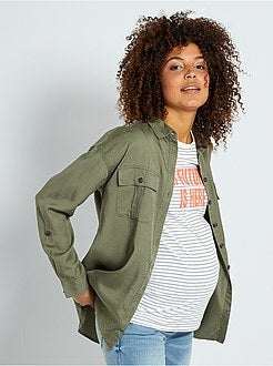 Camisa fluida pré-mamã - Kiabi
