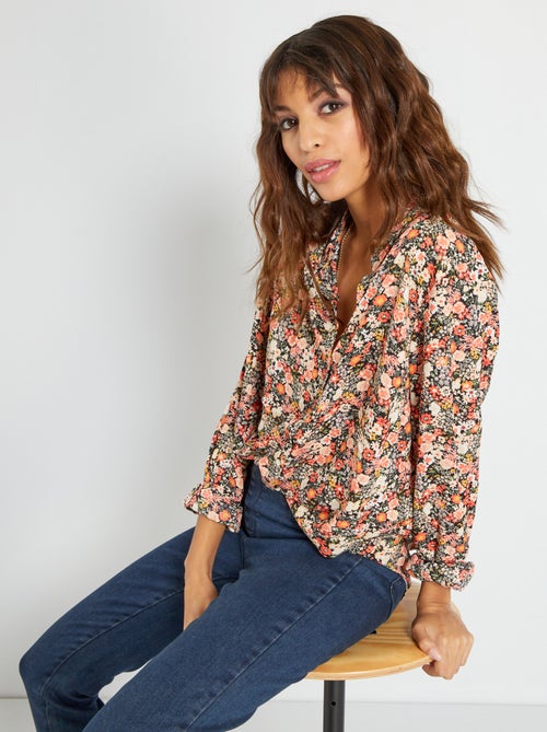 Camisa fluida - Kiabi