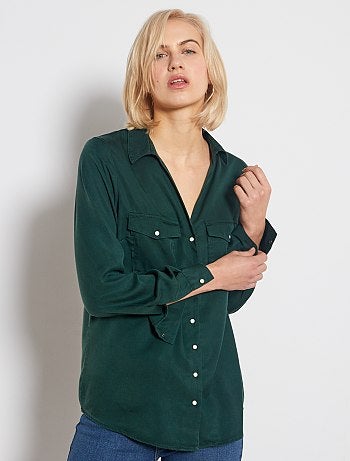 Camisa fluida - Kiabi