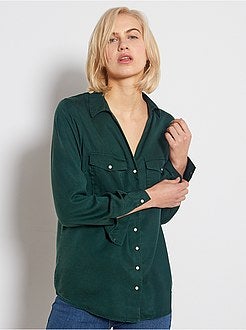 Camisa fluida - Kiabi