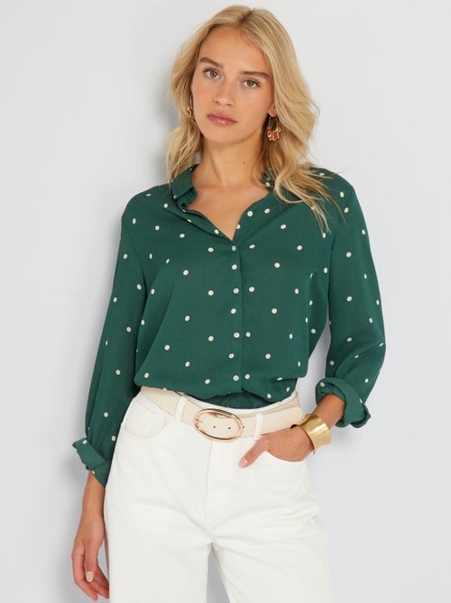Camisa fluida - Kiabi