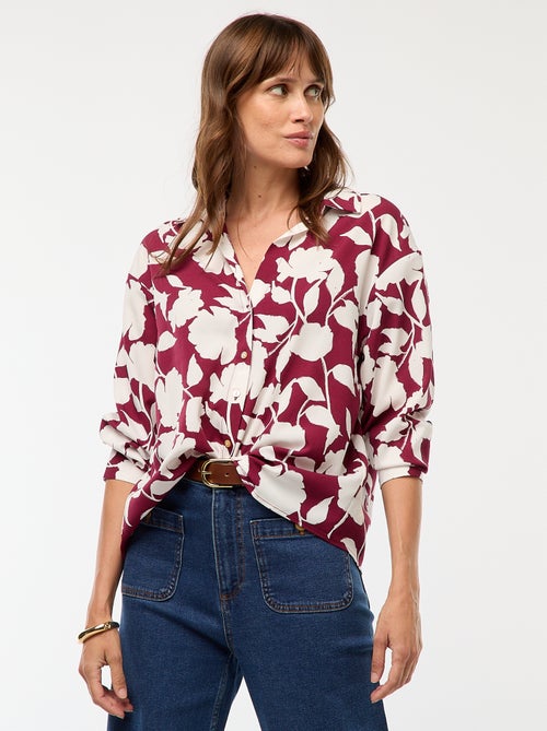 Camisa fluida - Kiabi