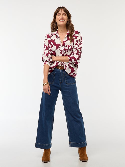 Camisa fluida - Kiabi