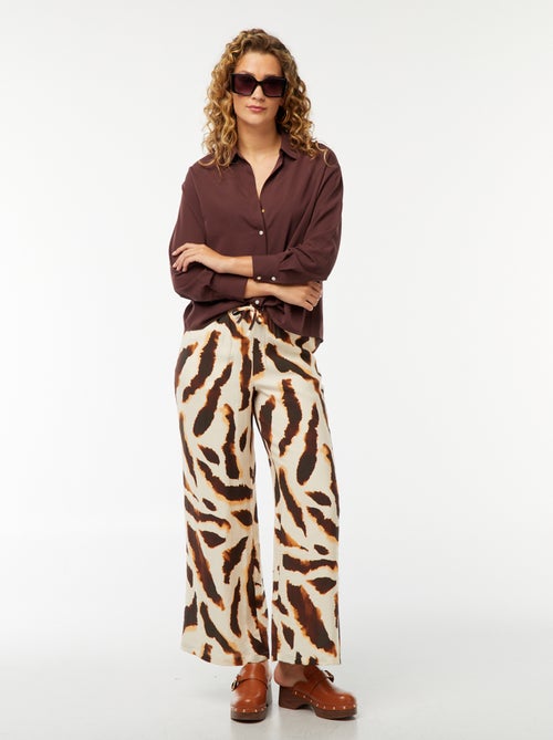 Camisa fluida - Kiabi