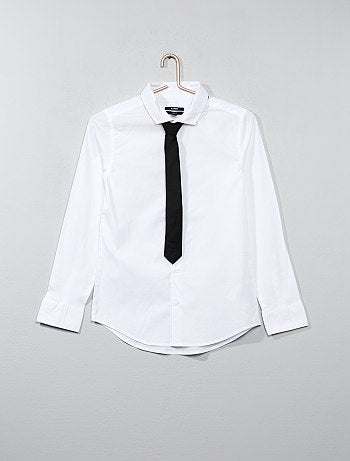 Camisa + gravata - Kiabi