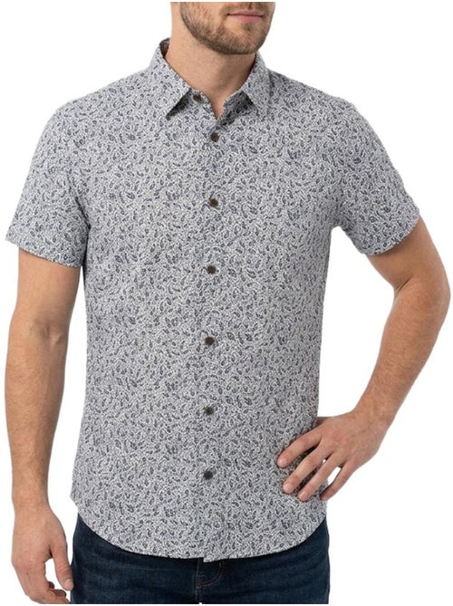 Camisa Homem Teddy Smith Loyd Cru/Marinho - Kiabi