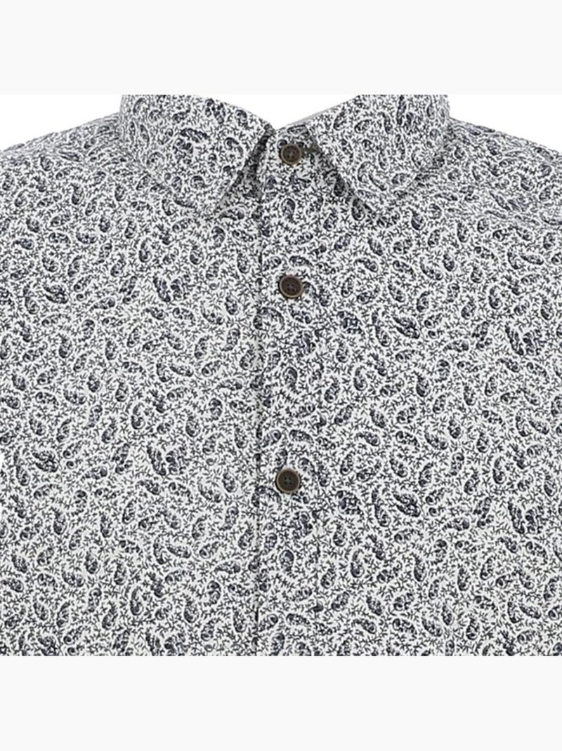 Camisa Homem Teddy Smith Loyd Cru/Marinho Ecru - Kiabi