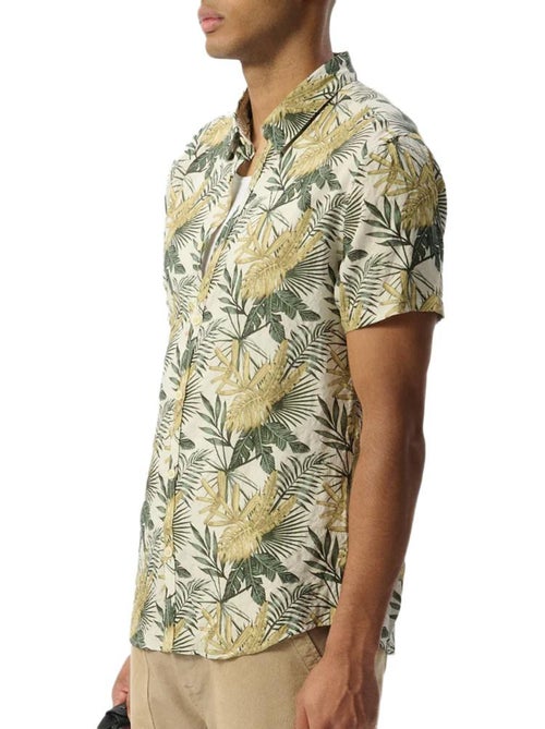 Camisa Kaki de Homem com Padrões Teddy Smith Dixon - Kiabi